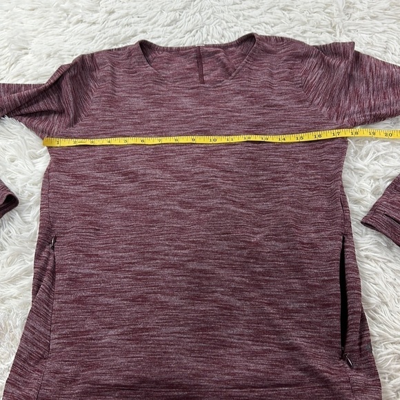 Lululemon &go City Pullover Heathered Bordeaux Drama - Picture 5 of 7